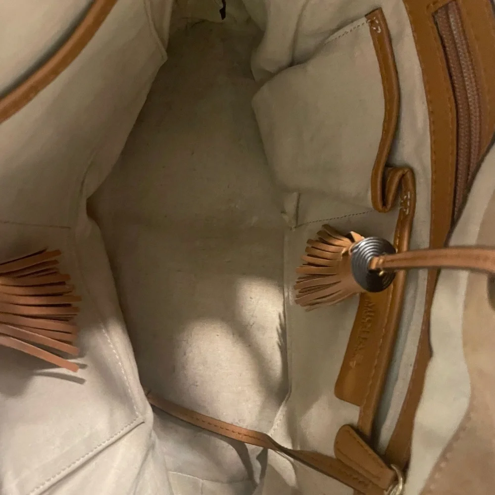 Michael Michael Kors Vivian Large Woven Suede Hobo - Picture 13 of 16